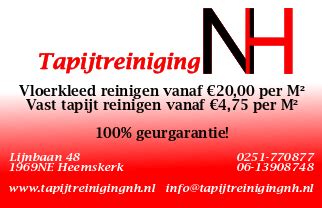 Tapijtreiniging Nh Professionele Tapijtreiniging En Meubelreiniging In