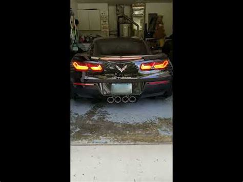 C Corvette Stingray Z Borla Atak Exhaust Xpipe Youtube