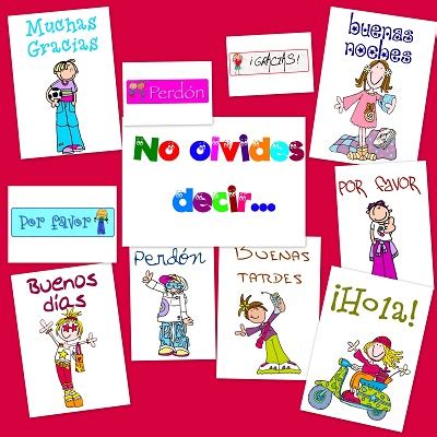 Normas De Cortesia Escuela En La Nube Recursos Para Infantil Y Primaria