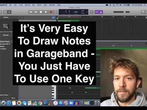 How To Draw Notes In Garageband YouTube