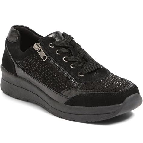 Wide Fit Trainers (BRK35087) by Pavers @ Pavers Shoes - Your Perfect Style.