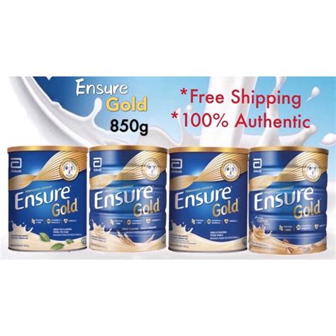 Ensure Gold Vanilla Wheat Coffee Almond G Shopee Malaysia