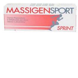 Massigen Sport Sprint Crema Ml Farmacia Di Fiducia