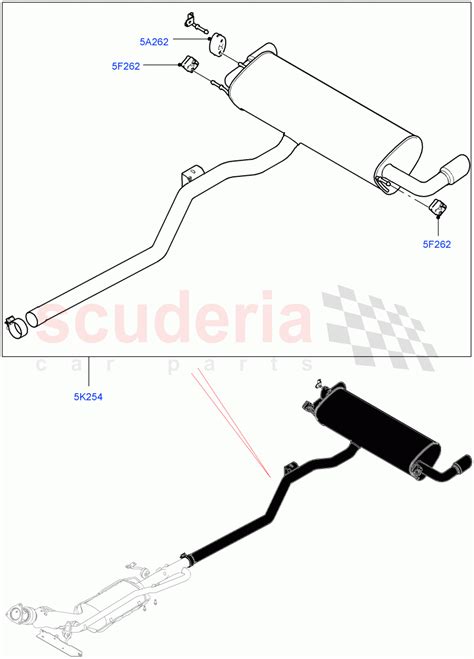 Exhaust System Rear L I Dsl Mid Dohc Aj Itatiaia Parts