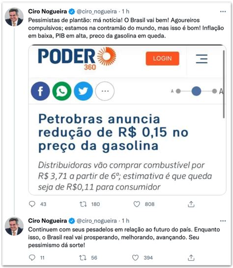 Governistas Comemoram Redu O De R No Pre O Da Gasolina