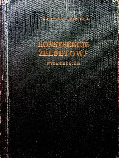 Konstrukcje żelbetowe 13802763431 Książka Allegro