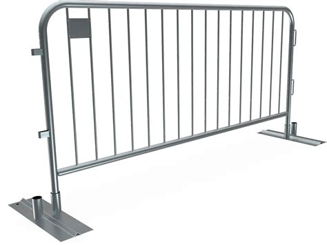 Galvanized Steel Road Barrier Metal Barricade Crowd Control Barrier