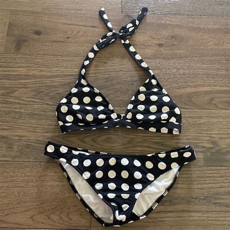 Roxy Swim Blackwhite Polkadot Bikini Poshmark