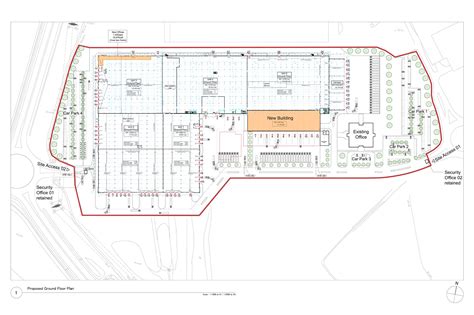 P B Proposed Ground Floor Plan Rud Sawers Architects