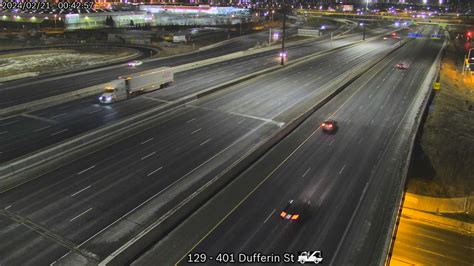 Highway 401 Near Leslie Street Traffic Cam