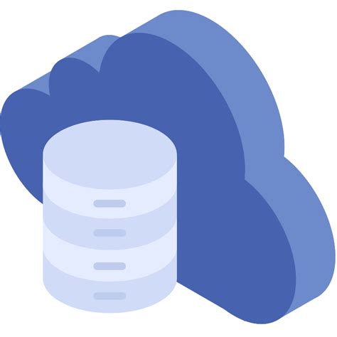 Cloud Database Vector Svg Icon Svg Repo