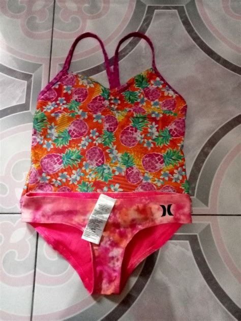 Hurley swimsuit on Carousell