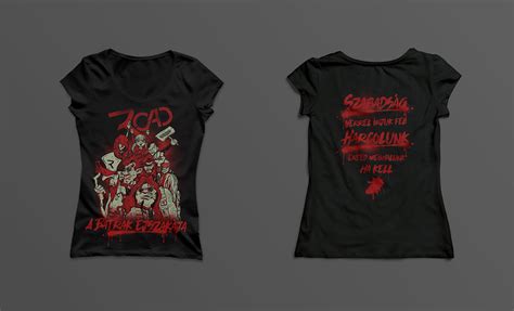 ROAD band lyric video & tour merch on Behance