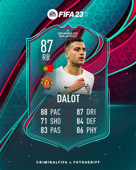 Fut Sheriff On Twitter Dalot Is Added To Come As Wc Tott Stats