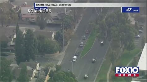 Live Police Chase Los Angeles Ca Youtube