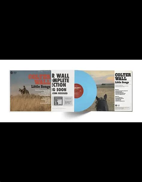 (LP) Colter Wall - Little Songs (Indie: Opaque Baby Blue) - Dead Dog Records