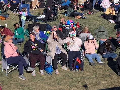 PHOTOS: Annular solar eclipse attracts thousands to Balloon Fiesta Park