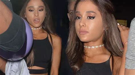 Ariana Grande Looks Less Than Impressed With London Nightlife As She Hits London Club Scene