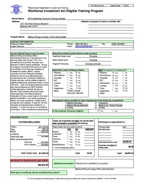 Fillable Online Dlt Ri Mtti Med Bill Code Admin Internet Form Ri