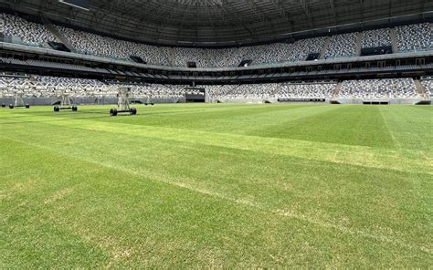 Diretor do Atlético MG descarta uso de gramado sintético na Arena MRV