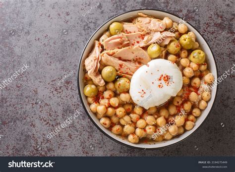 Lablabi Popular Tunisian Dish Chickpeas Soup Stock Photo 2194275449 ...