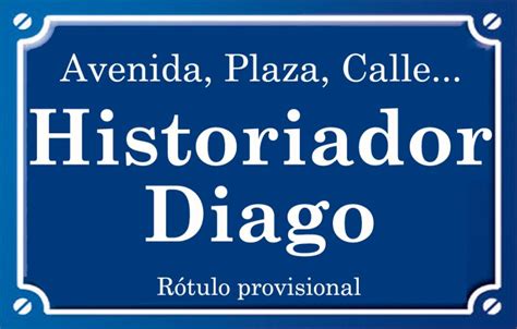 Historiador Diago Calle Valencia Actua