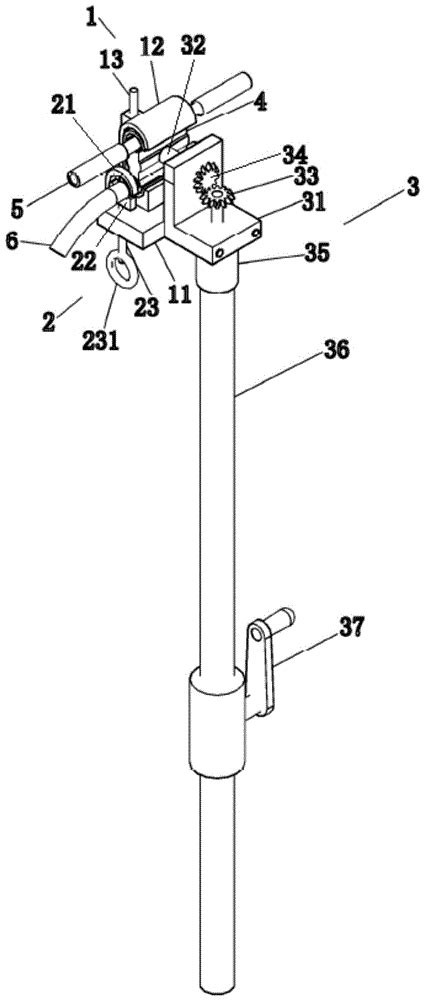 一种c型线夹安装工具及其使用方法与流程