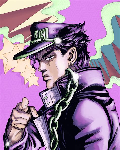 [Fanart] Jotaro, my first Jojo art : r/StardustCrusaders