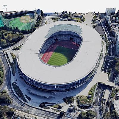 Japan National Stadium - 3D Model by SENSIET