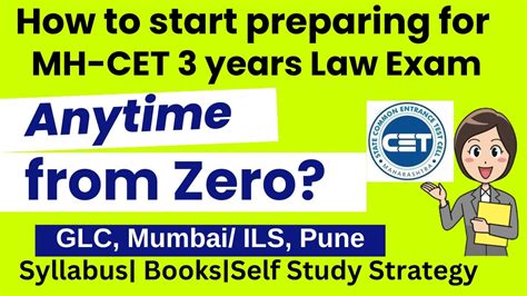 How To Prepare For Mh Cet Law Years From Zero From Scratch Mh