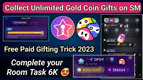 Collect Unlimited Gold Coins Gifts In Sm Starmaker Free Paid