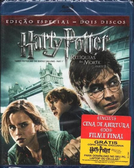 Harry Potter E As Rel Quias Da Morte Parte Blu Ray Duplo Edi O