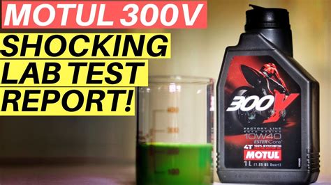 Motul 300v Lab Test Will Surprise You Synthetic Engine Oil Motul 300v