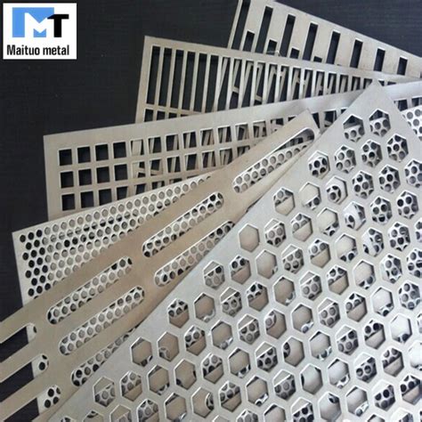 Perforated Metal Sheet For Decorative Wire Mesh Filterceilings Aluminiumstainless Steel