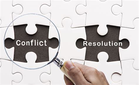 Conflict Resolution Plan Examples