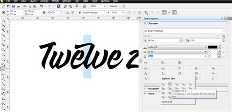 Can T Access All Glyphs In CorelDraw X7 Glyphs Forum