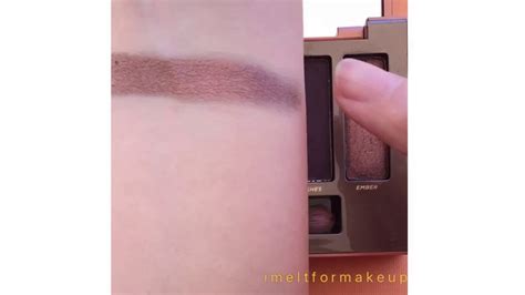 Urban Decay Naked Heat Swatches YouTube