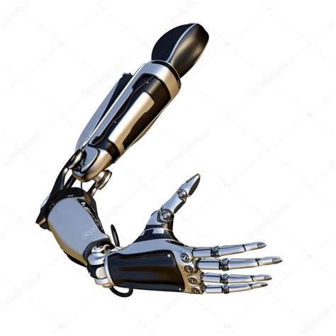 Download - Sci-fi robot arm — Stock Image | Robot arm, Arms, Sci fi