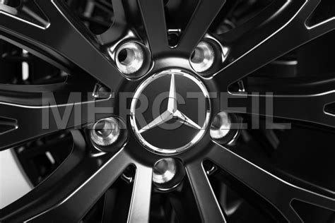 Eqs Amg Multi Spoke Design Black Matte Light Alloy Wheels R21 297