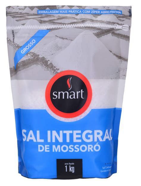 Loja das Nutri Completa você Sal Integral De Mossoro Grosso Smart 1kg