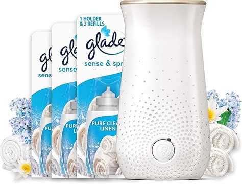 Glade Sense Spray Air Freshener Holder And Refills Motion Activated