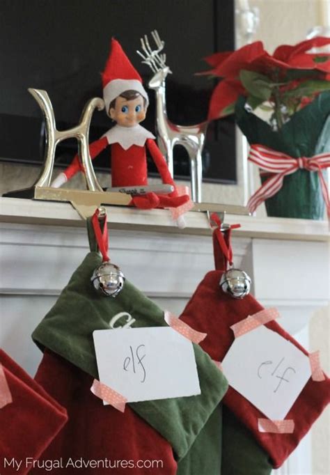 Elf On The Shelf Idea Elf Changes Stockings My Frugal Adventures