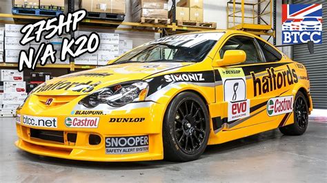 Tegiwa S 2005 BTCC Honda Integra DC5 Feature 275HP N A Neil Brown