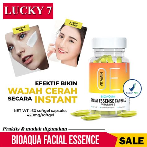 Sudah Bpom Bioaqua Serum Wajah Vitamin E Facial Essence