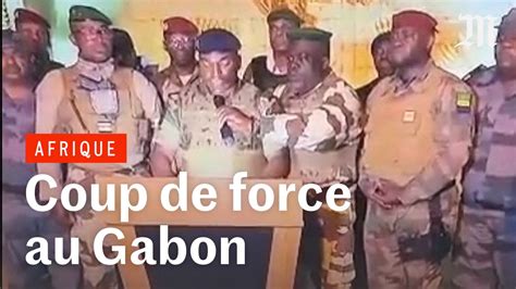 Coup D Etat Au Gabon Nous Mettons Fin Au R Gime En Place