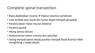 Spinal Transection Pptx