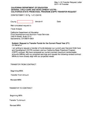 66 Free Editable Transfer Request Letter Templates In MS Word DOC