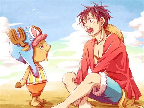 Luffy And Chopper One Piece One Piece Photos One Piece Fanart