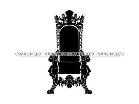 Throne Chair Svg Throne Svg Throne Chair Clipart Throne Chair Files For Cricut Throne Cut