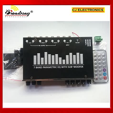 7 Band Parametric Equalizer With USB Port Bluetooth EQ 585BT Lazada PH